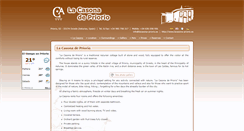 Desktop Screenshot of lacasona-priorio.es